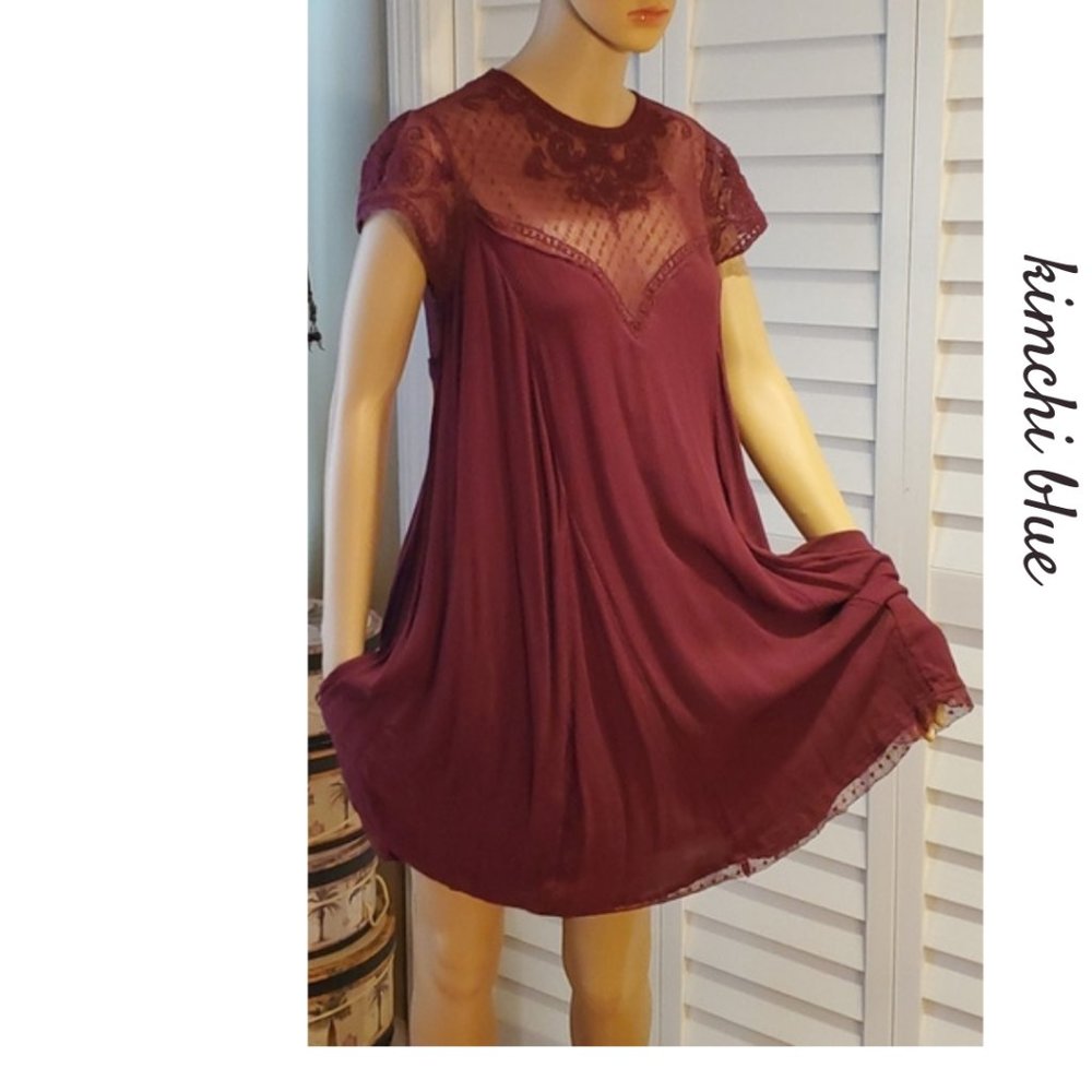 ❤️HP 08/01.Raspberry kimchi blue full-swing DRESS